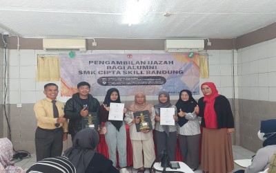 Dukung Program KDM dan Disdik Jabar, SMK Cipta Skill Bandung Adakan Penyerahan Ijazah Setiap Pekan bagi Lulusannya
