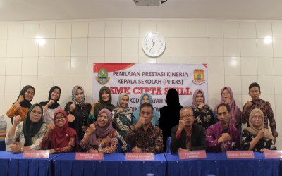 SMK Cipta Skill Bandung Melaksanakan Penilaian Prestasi Kinerja Kepala Sekolah