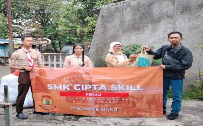 Penyaluran Bantuan Sosial Untuk Korban Bencana Cianjur