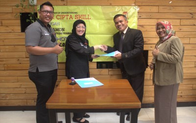 Realisasi Penandatangan MOU SMK CIPTA SKILL Bandung dengan NEO Hotel By Aston 